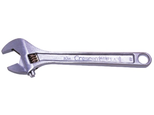 [COO/AC18C] Adjustable Wrench, Chrome-Finish 8" Crescent