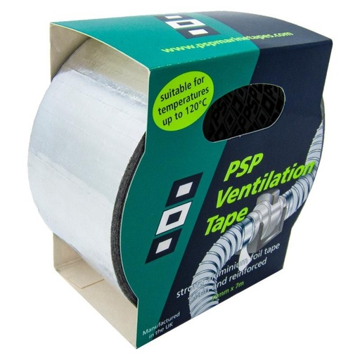 [PSP/P005007100] Ventilation Tape, Plain 50mm x 7m