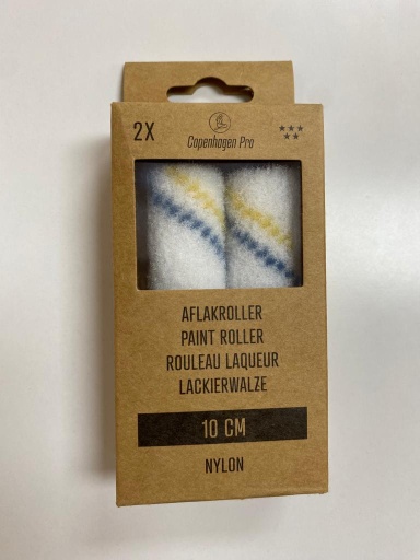 [PVH/2331003] Roller Refill, Mini 10cm 2 ComponentBk&Yellow Spiral 2 Pack