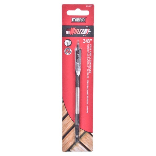 [MIB/277231] Spade Bit, 3/8" Whizzz